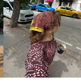 Riyro bandananın sokak stili kombini