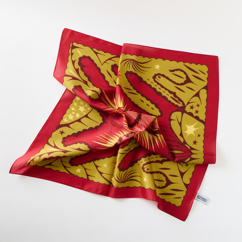 Sanctum Bandana - Riyro el çizimi desenli fular